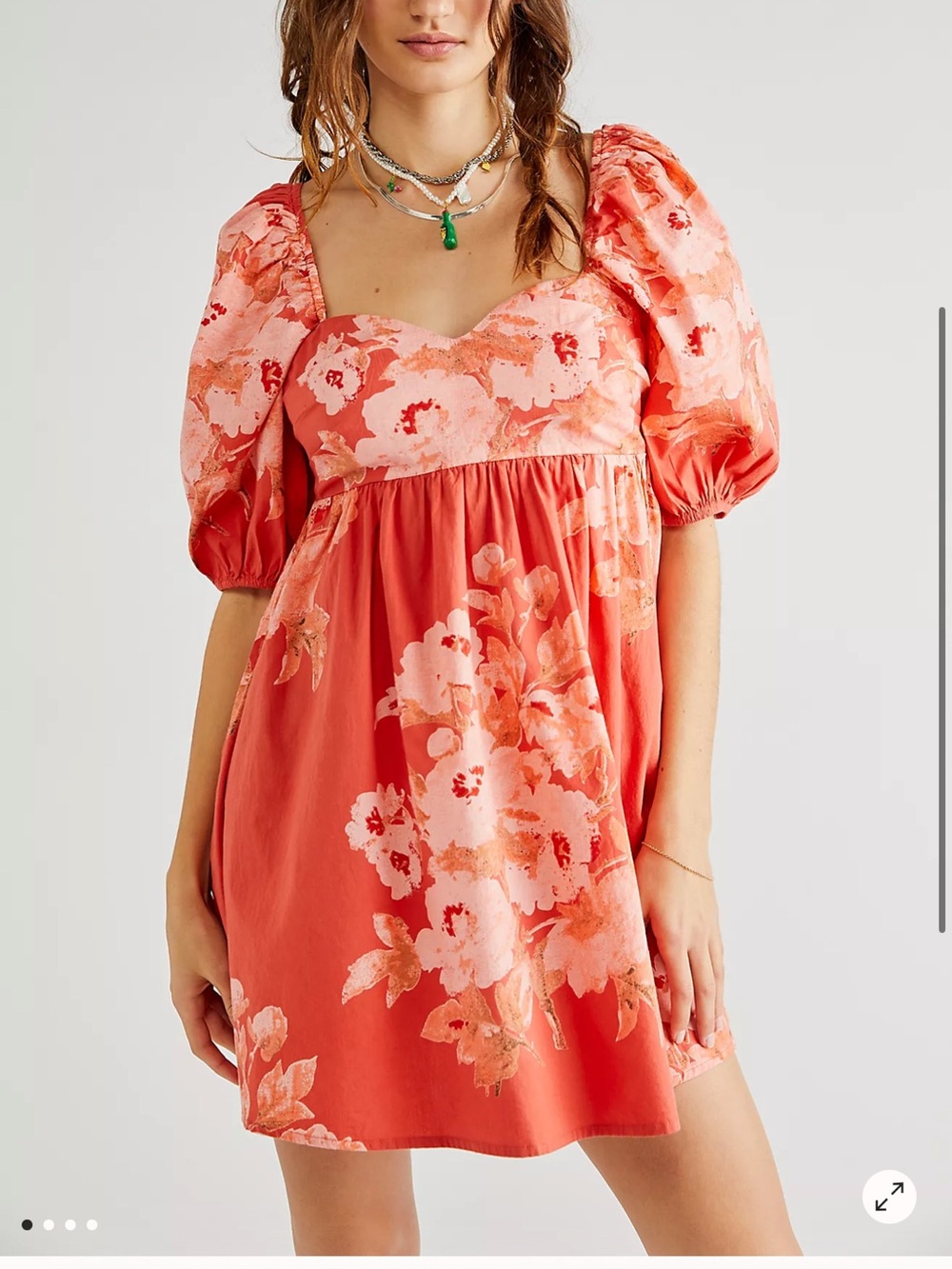 Free People Peony Babydoll Dress